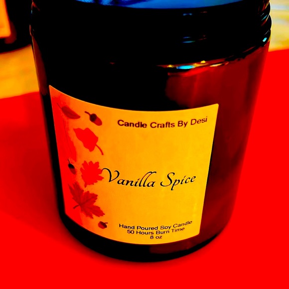 Vanilla Spice Scented Candles - Picture 1 of 2